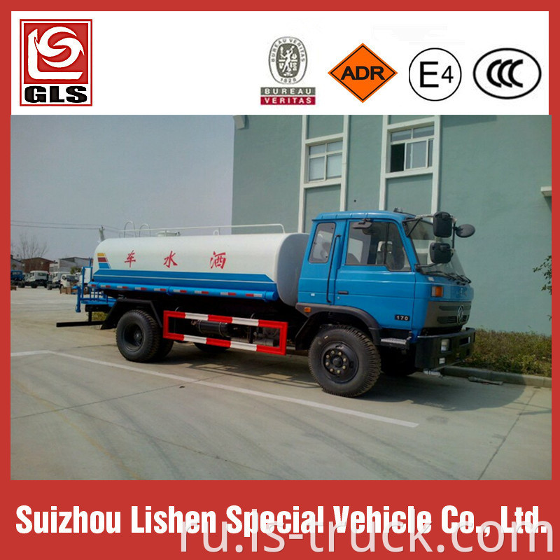 Dongfeng 10000L Water Tank Truck 170HP Rhd